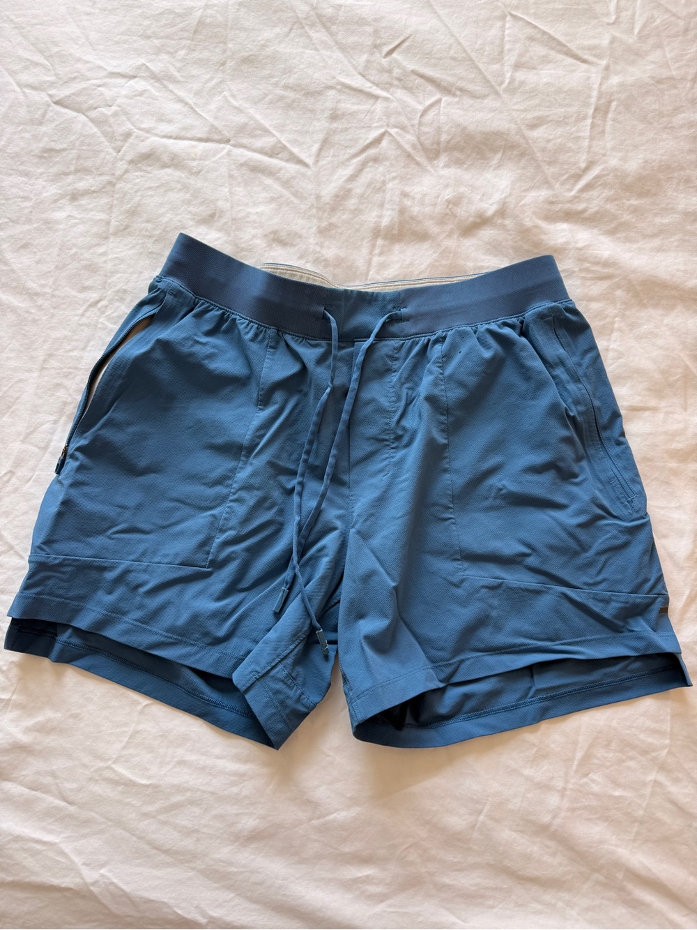 lululemon athletica Men's Slate Blue Athletic Shorts
